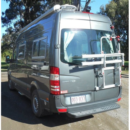 Bike rack for sales van door